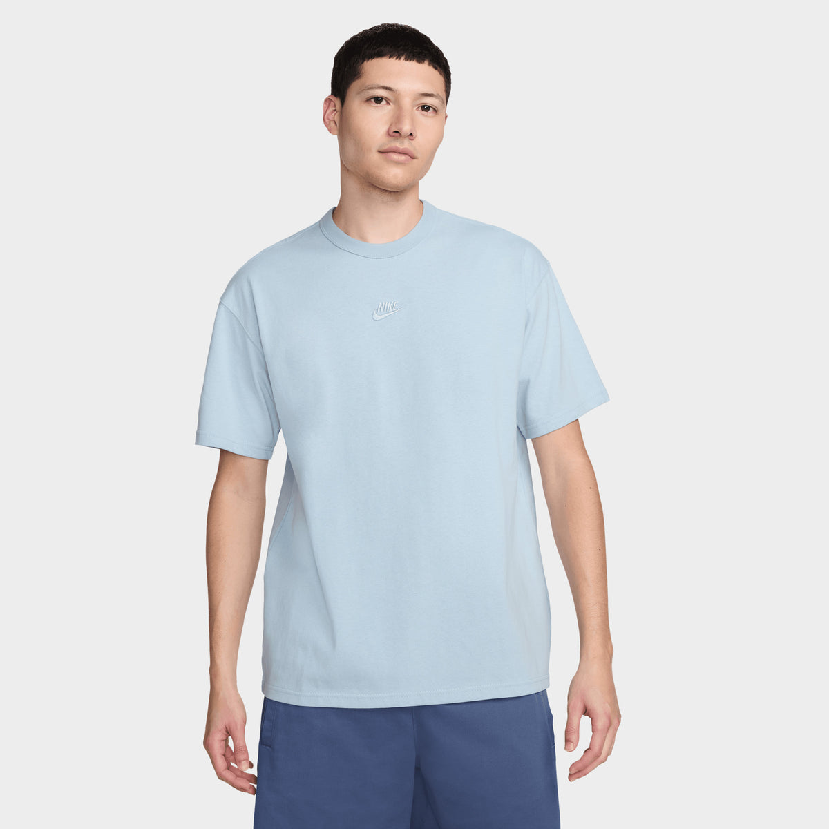 Nike Sportswear Premium Essential T shirt Light Armory Blue JD Sports