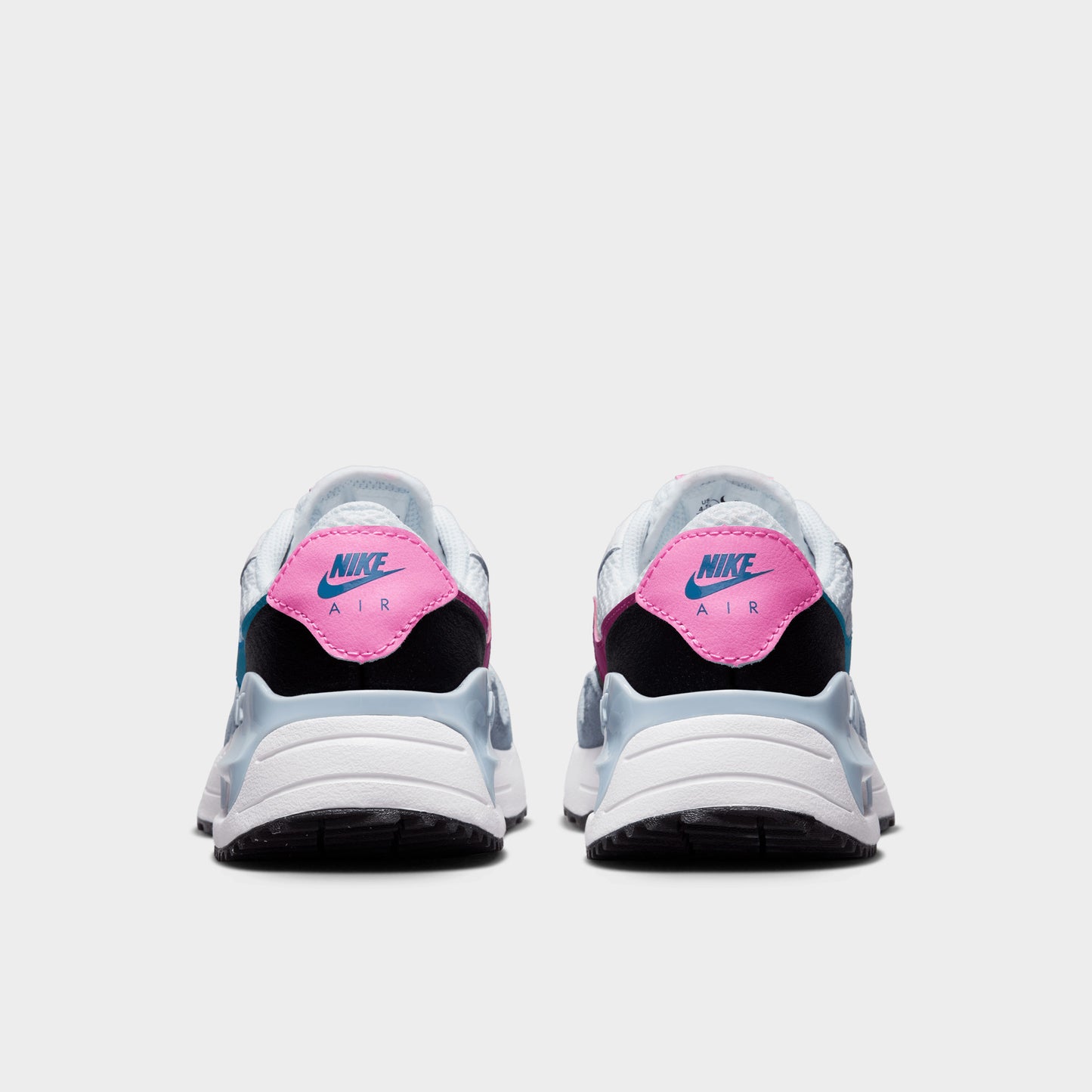 Nike Air Max SYSTM GS Blanc / Bleu Foudre - Noir