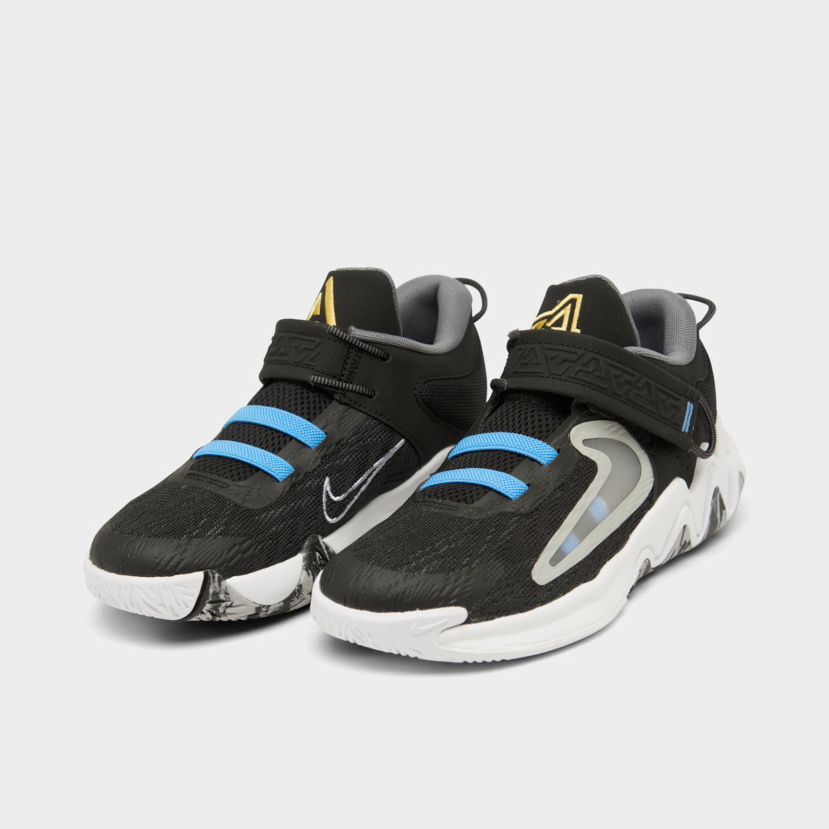 Nike adapt huarache black racer blue online