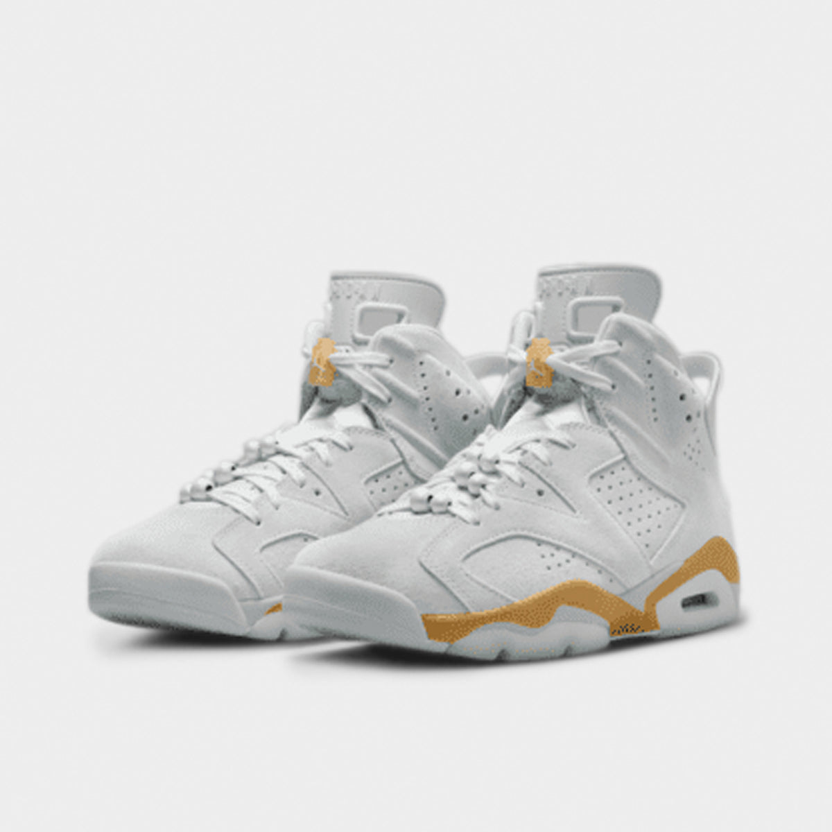 Jordan Women s 6 Retro Pure Platinum Metallic Gold Coconut Milk JD Sports