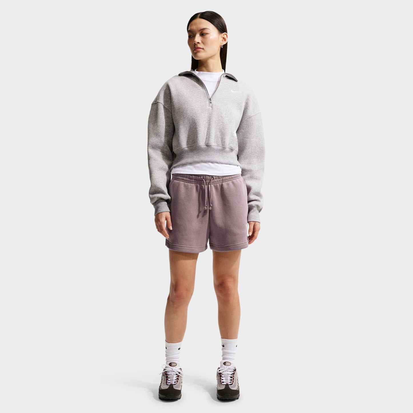 Nike Sportswear Phoenix Chandail à Capuchon Polaire Tattoo/Voile