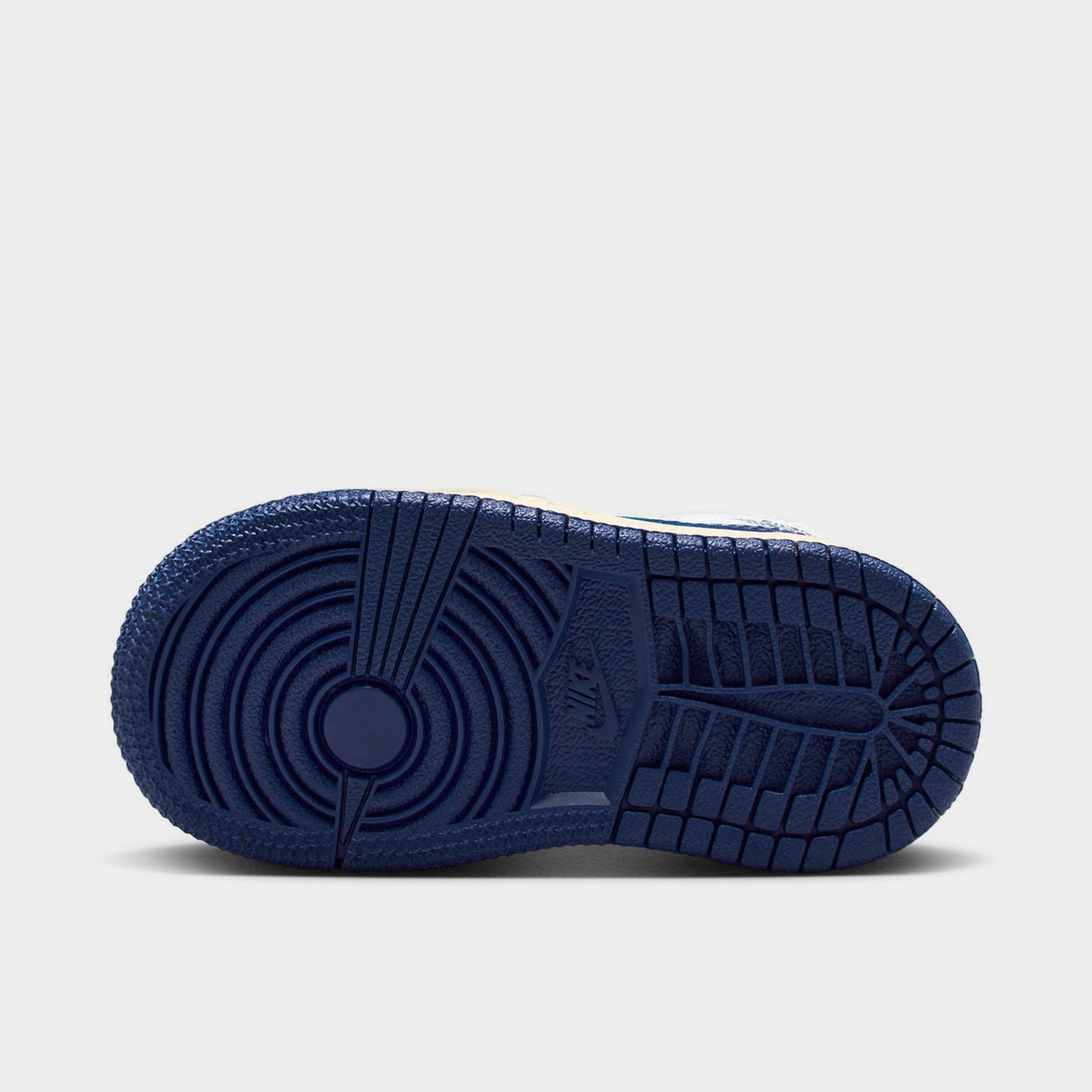 Jordan 1 Mid TD Blanc / Bleu royal foncé - Rouge universitaire