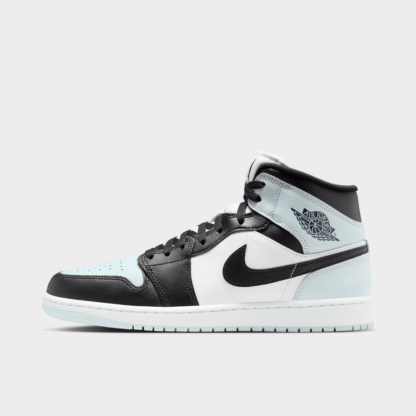 Jordan 1 Mid Black / Squadron Blue