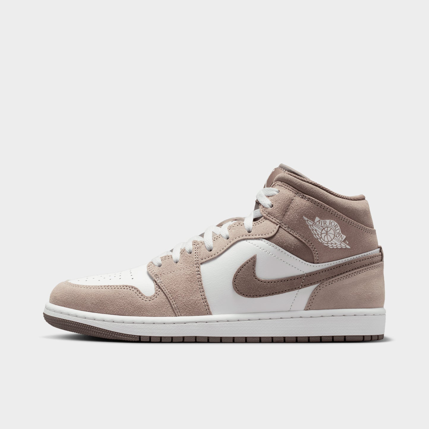 Jordan 1 Mid Enigma Stone / Olive Grey - Summit White