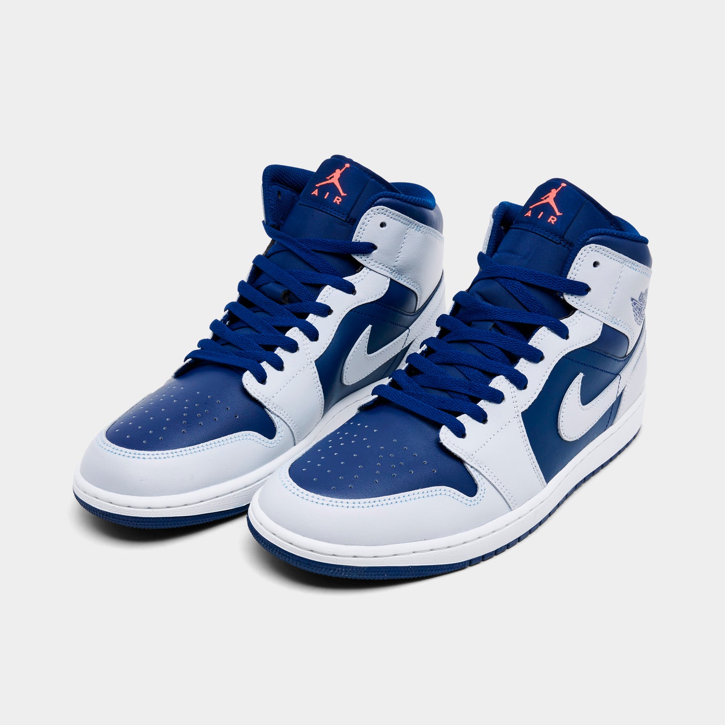 Air Jordan 1 Mid Grey / Blue