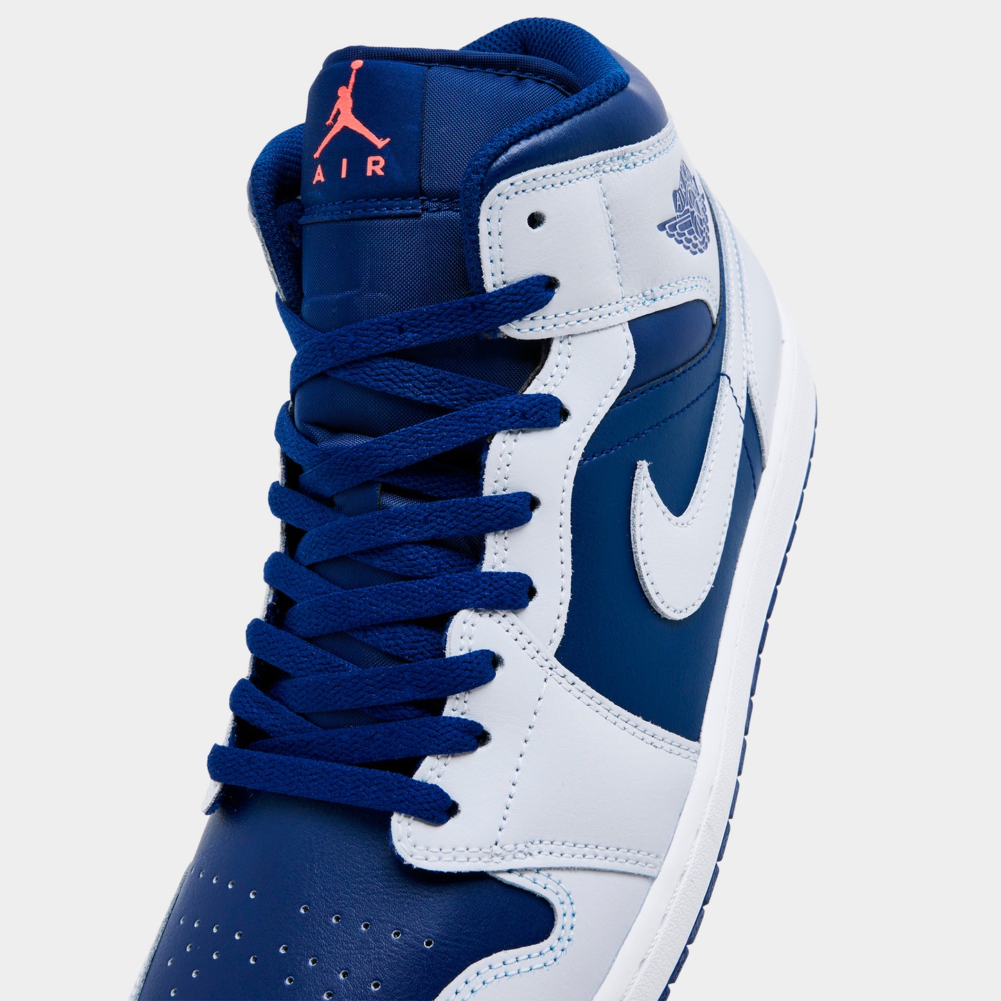 Air Jordan 1 Mid Grey / Blue