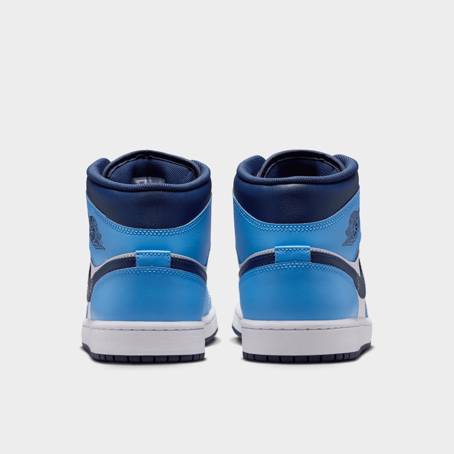 Jordan 1 Mid University Blue / Midnight Navy - White