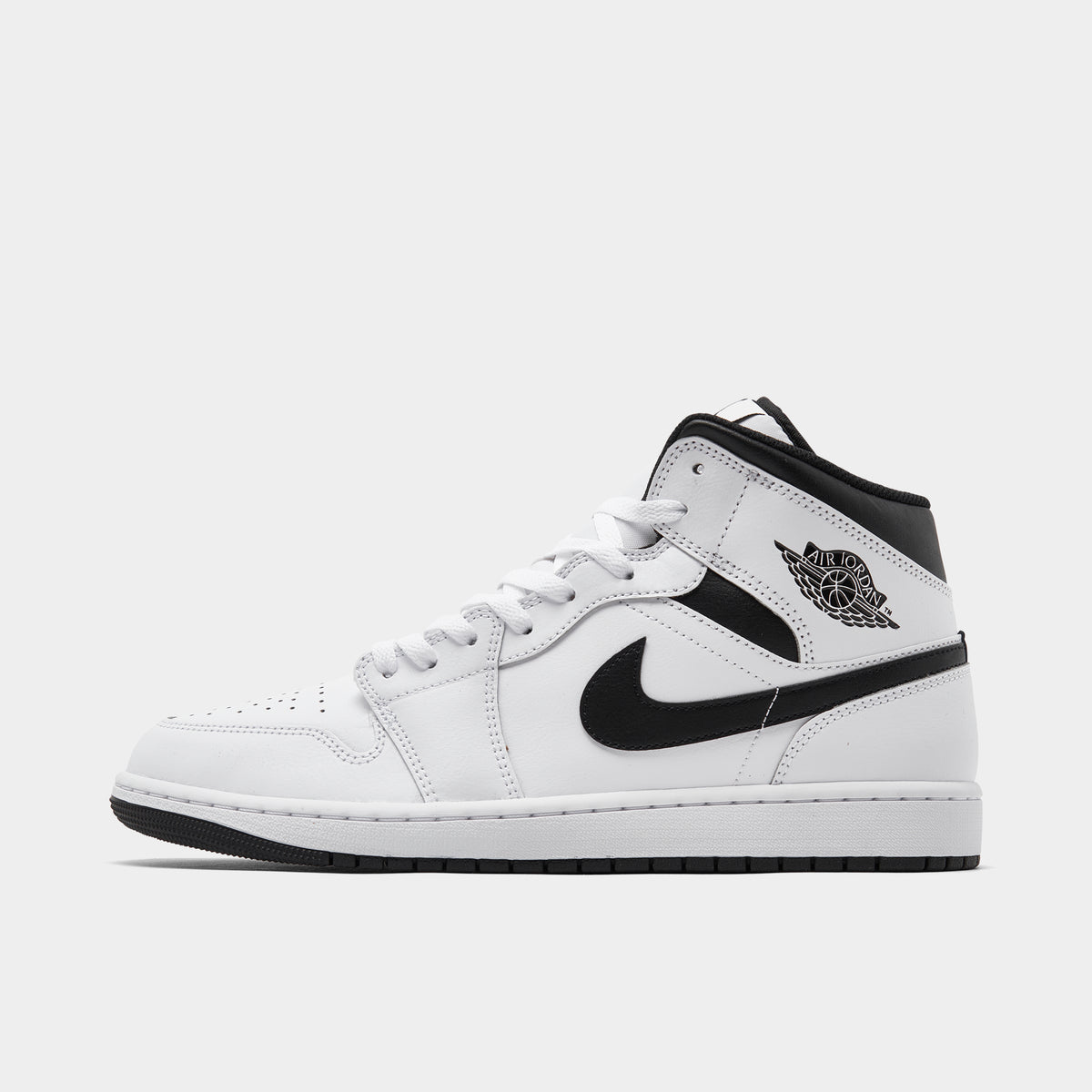 Jordan 1 Mid Blanc Noir Blanc JD Sports