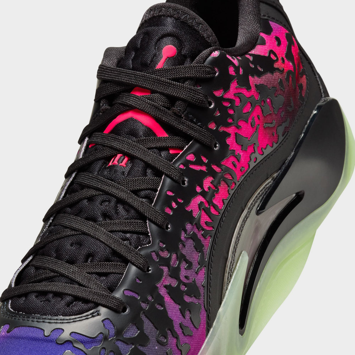 Jordan Zion 3 Black / Solar Red - Vivid Purple | JD Sports
