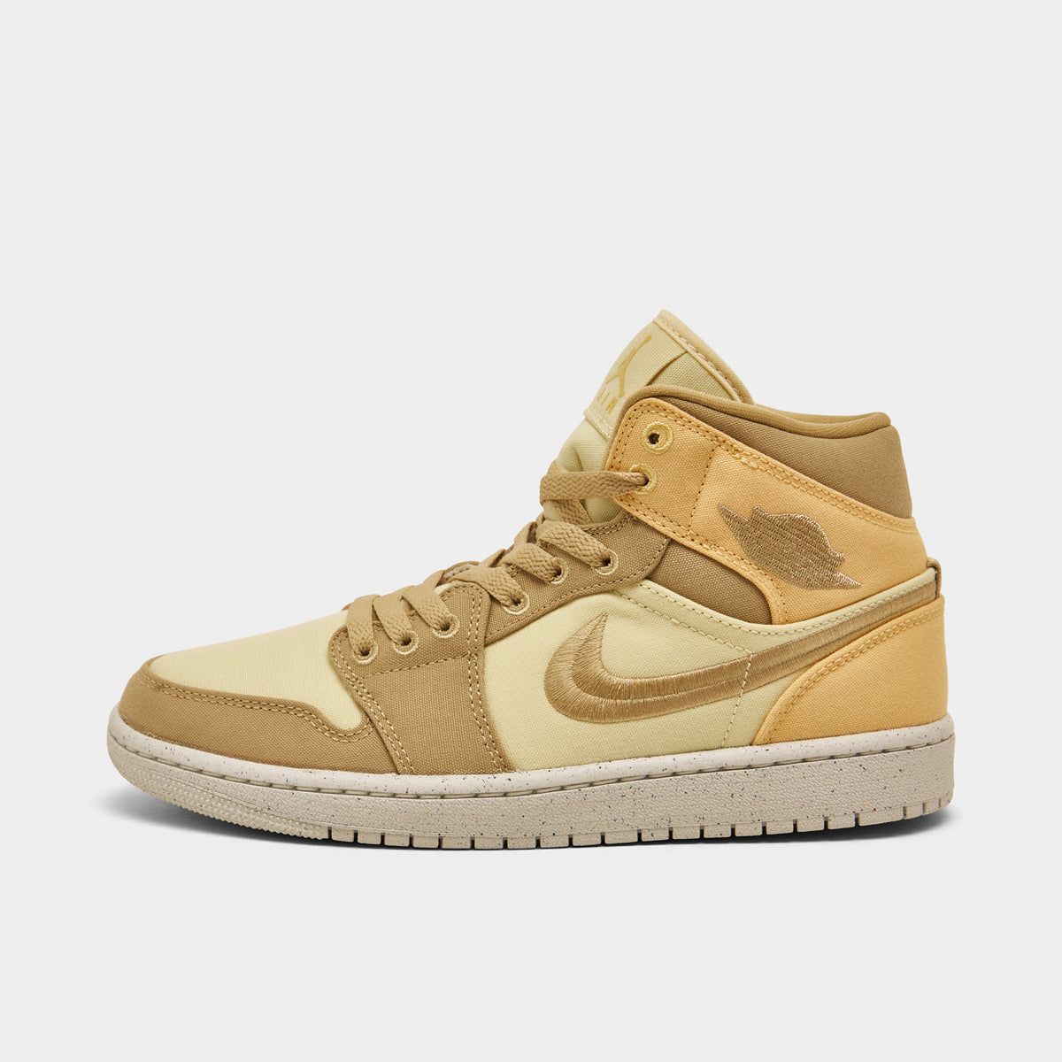 Jordan 1 mid gold top