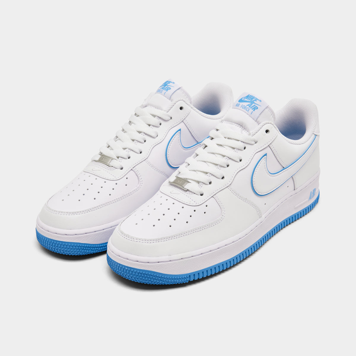 White university blue af1 Clearance
