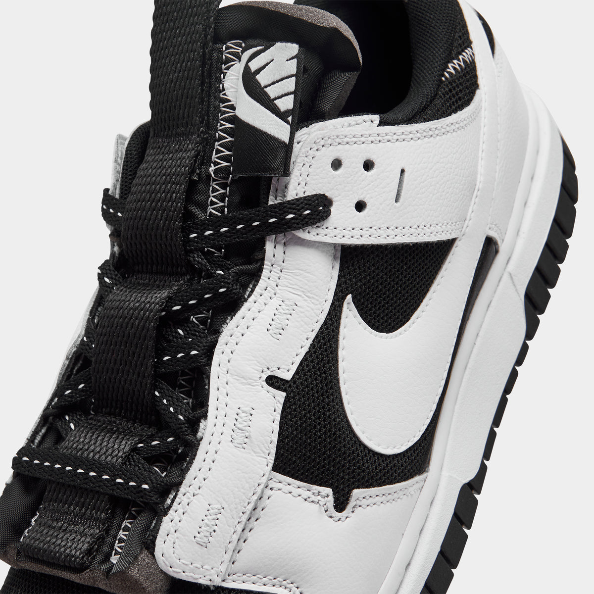 Nike Air Dunk Jumbo Black / White | JD Sports