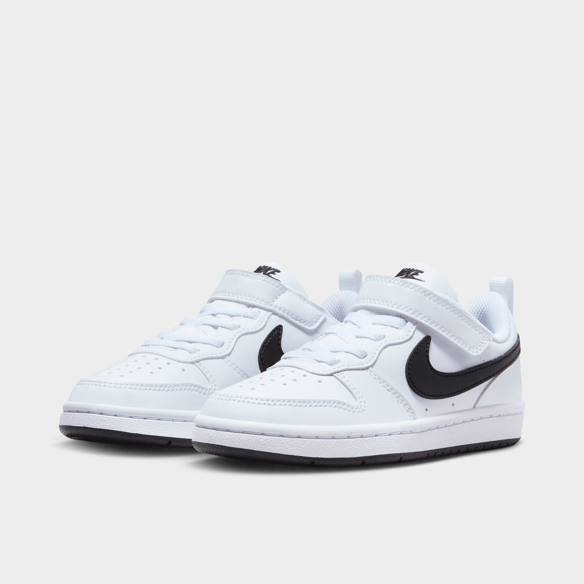 Nike court outlet borough white black
