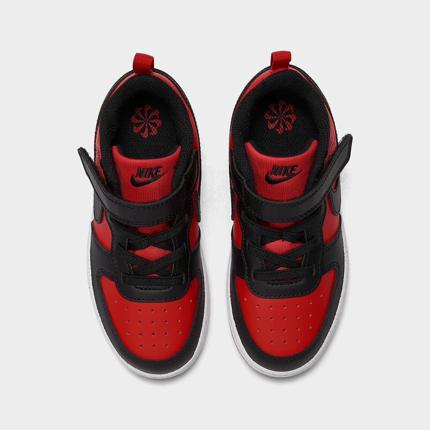 Nike Court Borough Low Recraft TD Rouge Université / Noir - Blanc