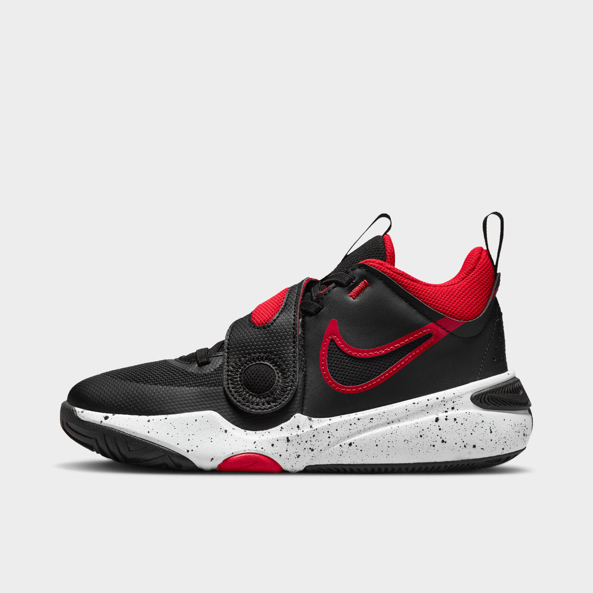 Nike Team Hustle D 11 GS Black University Red White JD Sports