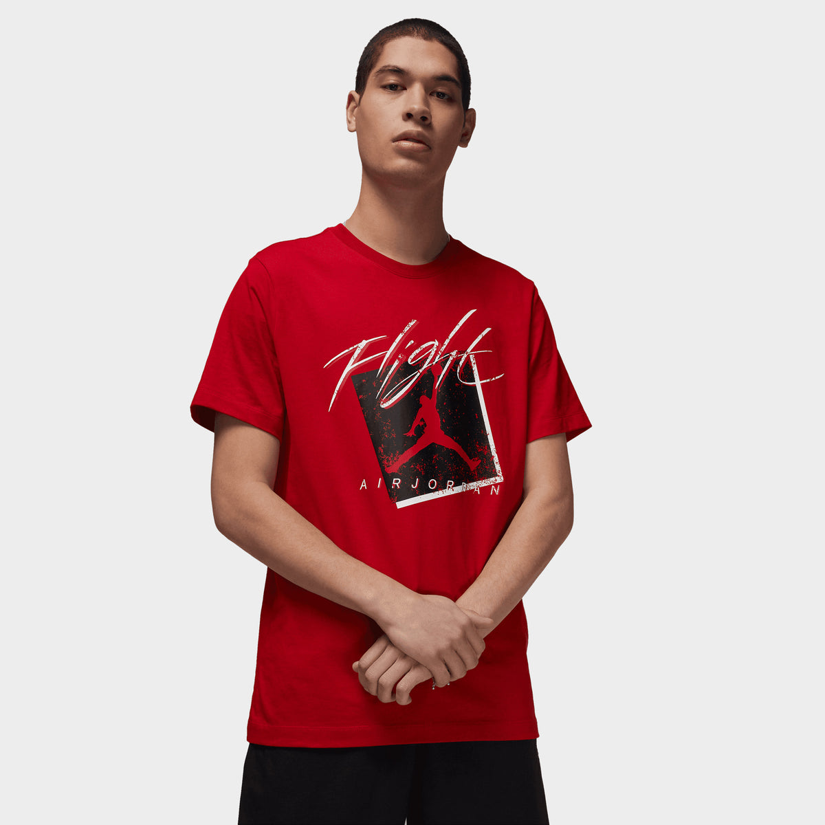 Jordan red and black t shirt online