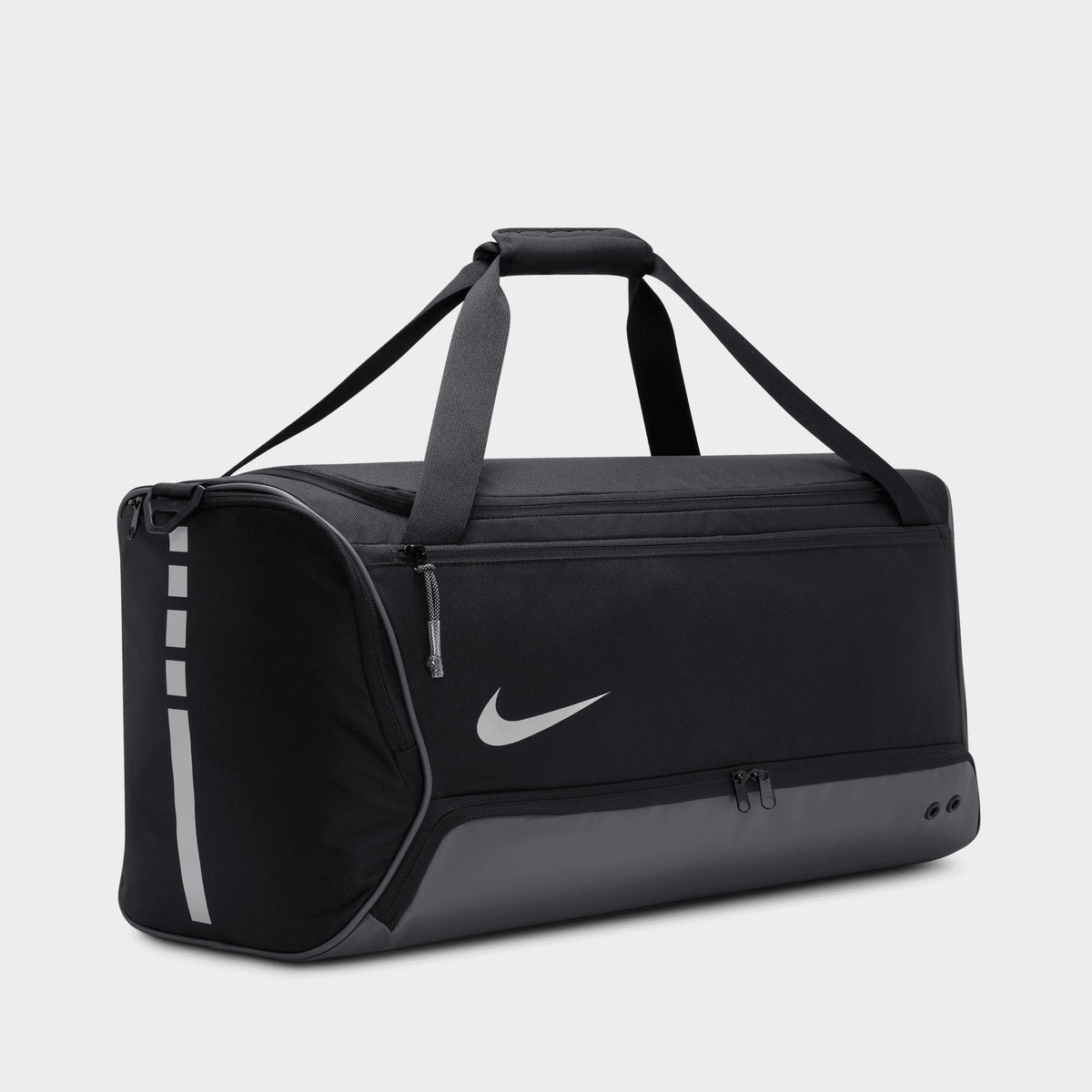 nike black duffle bag