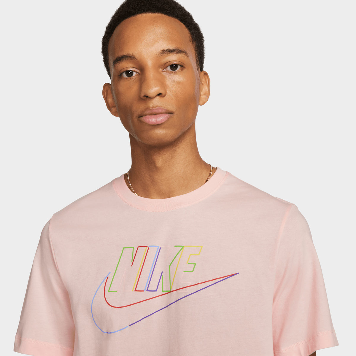 Nike tee pink best sale