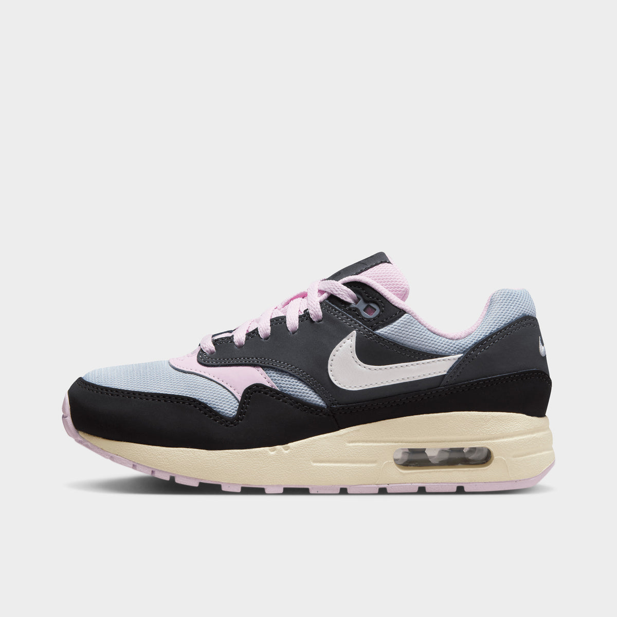 Nike Air Max 1 GS Black Summit White Anthracite