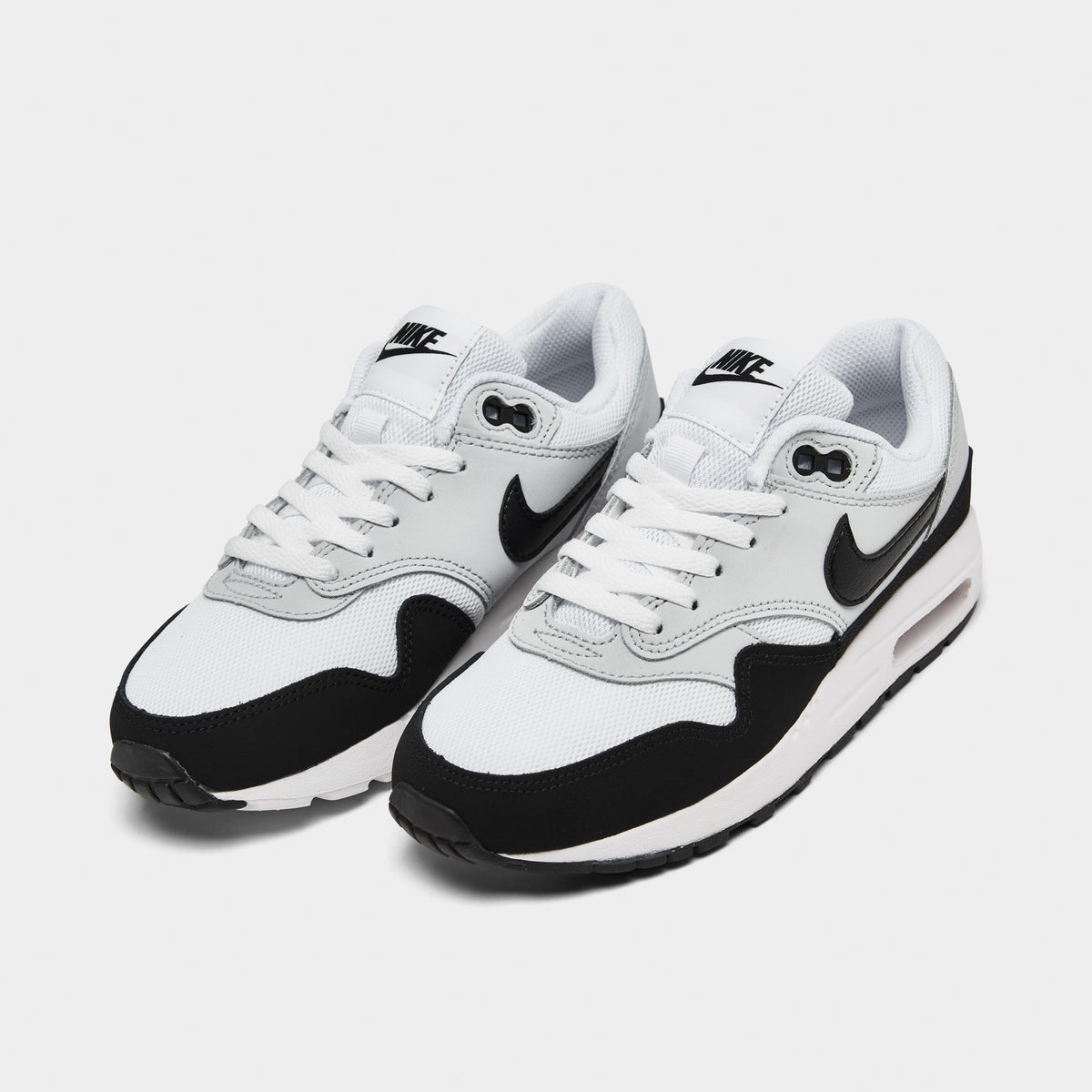 White black and grey air max top