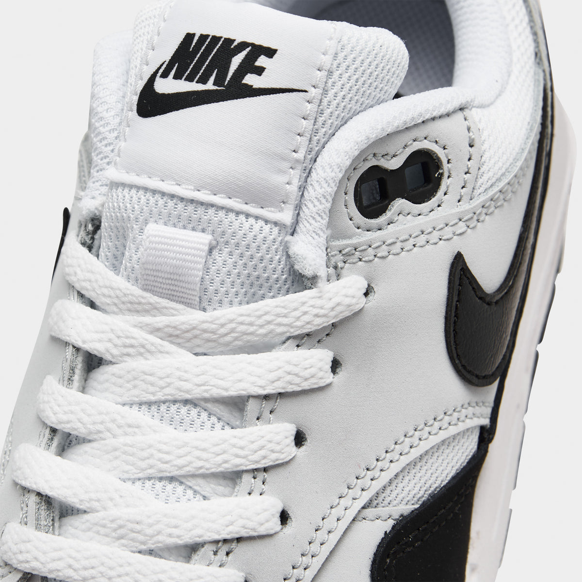 Nike Air Max 1 GS White Black Pure Platinum