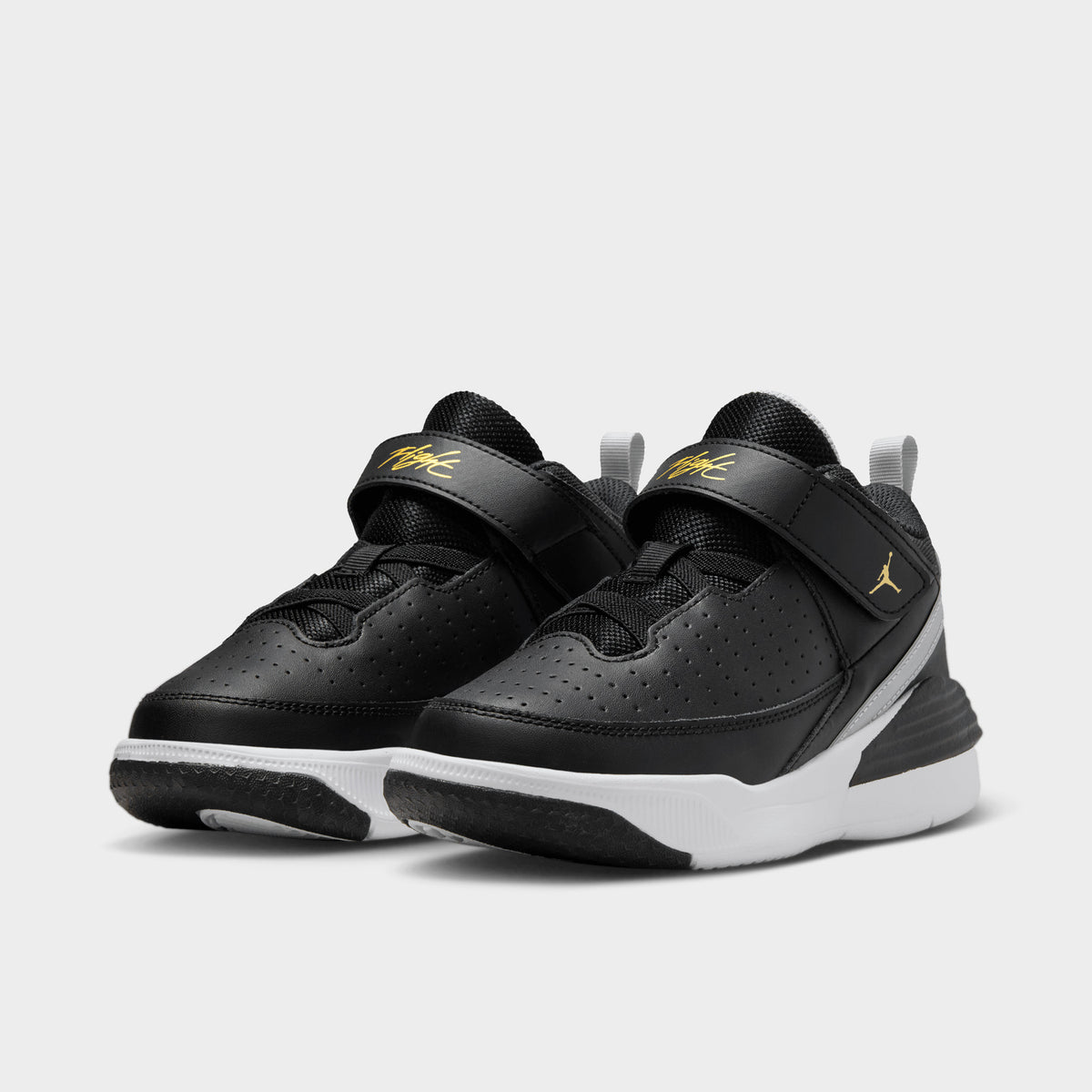 Jordan Max Aura 5 PS Black Metallic Gold White JD Sports