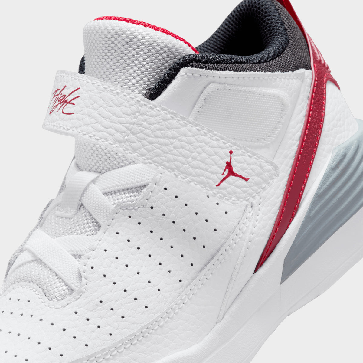 Jordan Max Aura 5 PS White Black Varsity Red JD Sports