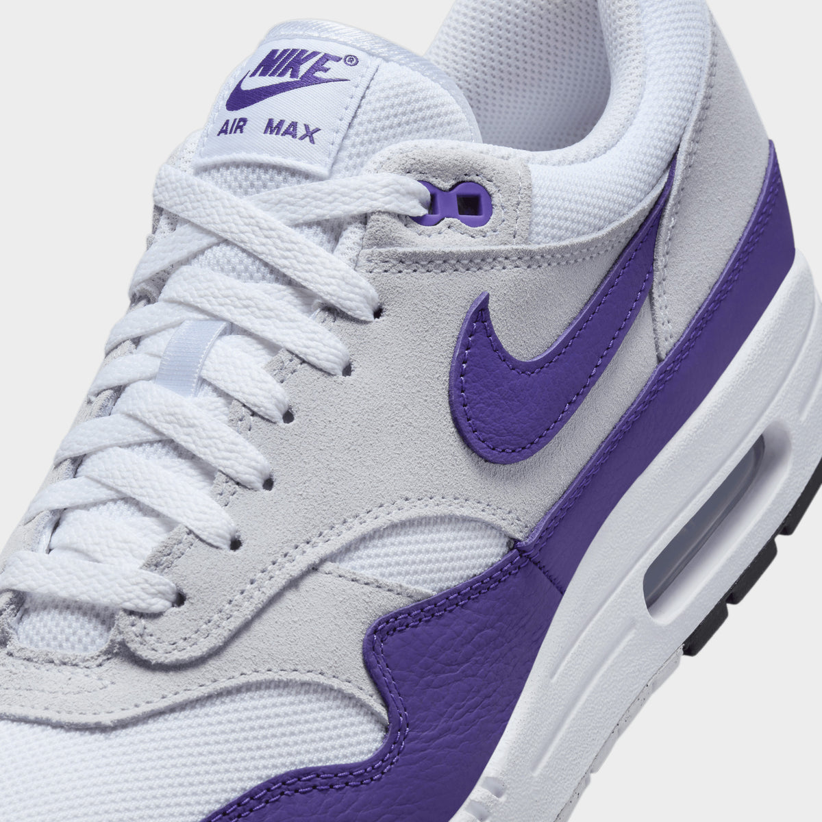 Black purple nike air max top