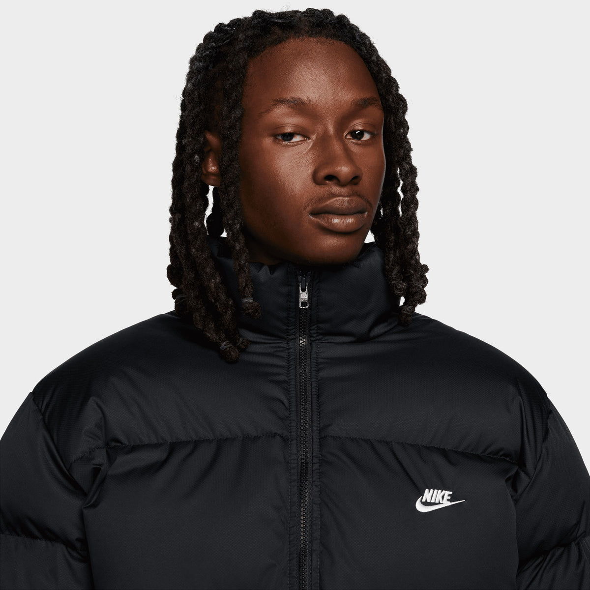 Nike Club Therma FIT Puffer Jacket Black JD Sports