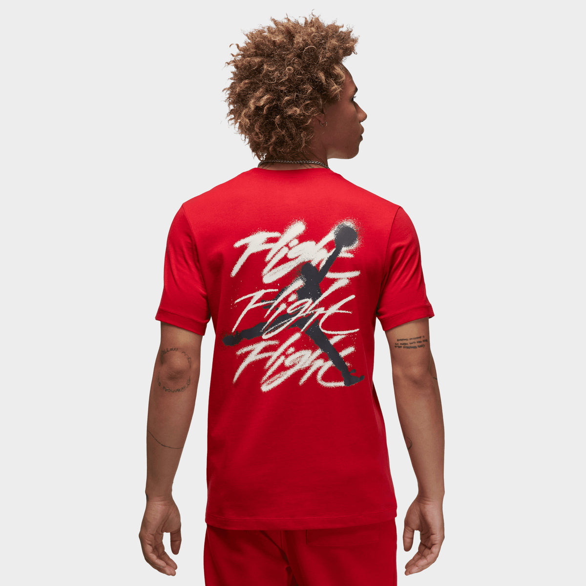 Jordan Jumpman Graphic T shirt Gym Red Sail