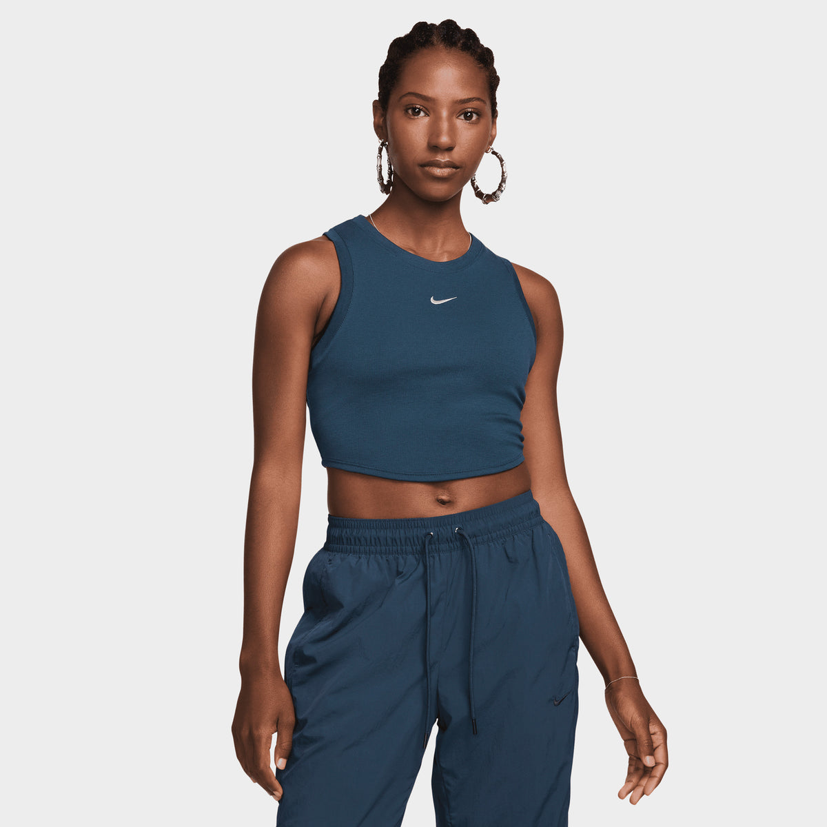 Nike ribbed tank hot sale
