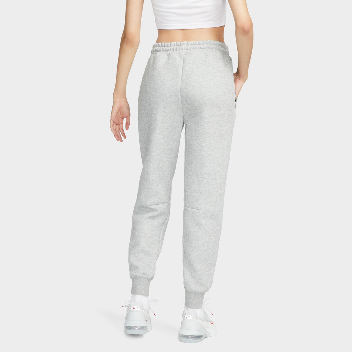 Nike Sportswear Women s Tech Fleece Mid Rise Joggers Dark Grey Heather JD Sports