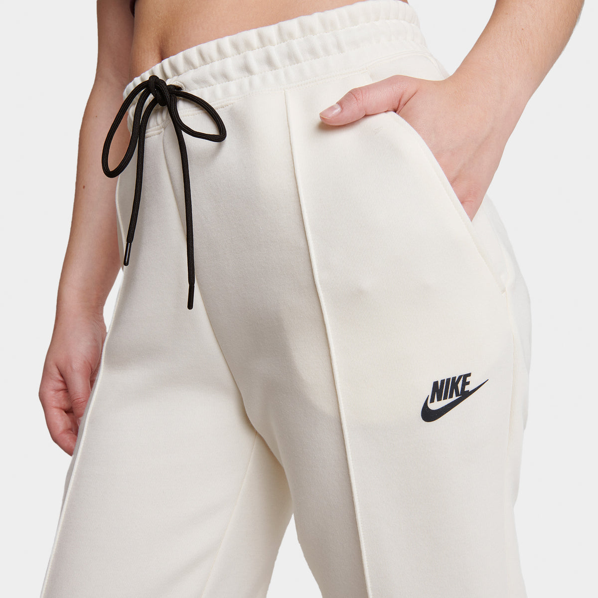 Nike Sportswear Women's Tech Fleece Mid-Rise Joggers Pale Ivory