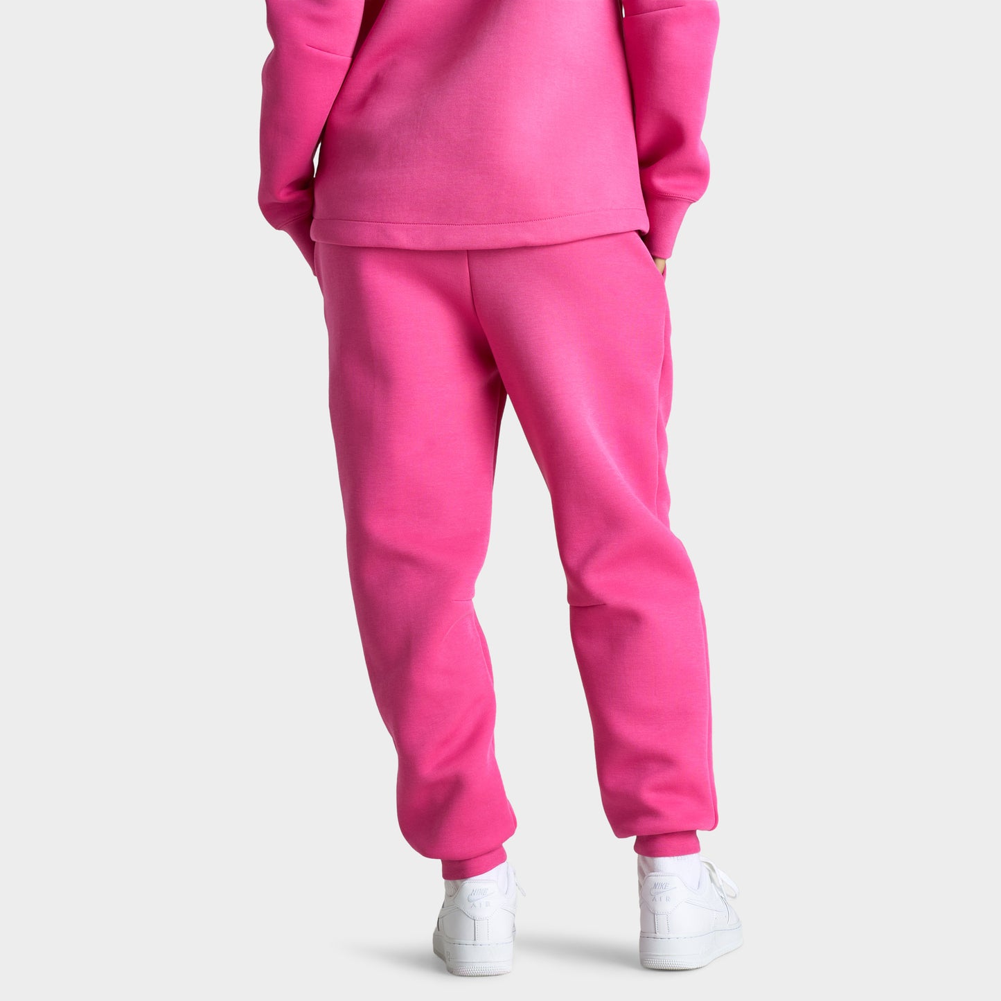 Nike Sportswear Women's Mid-Rise Tech Fleece Joggers Alchemy Pink / Black