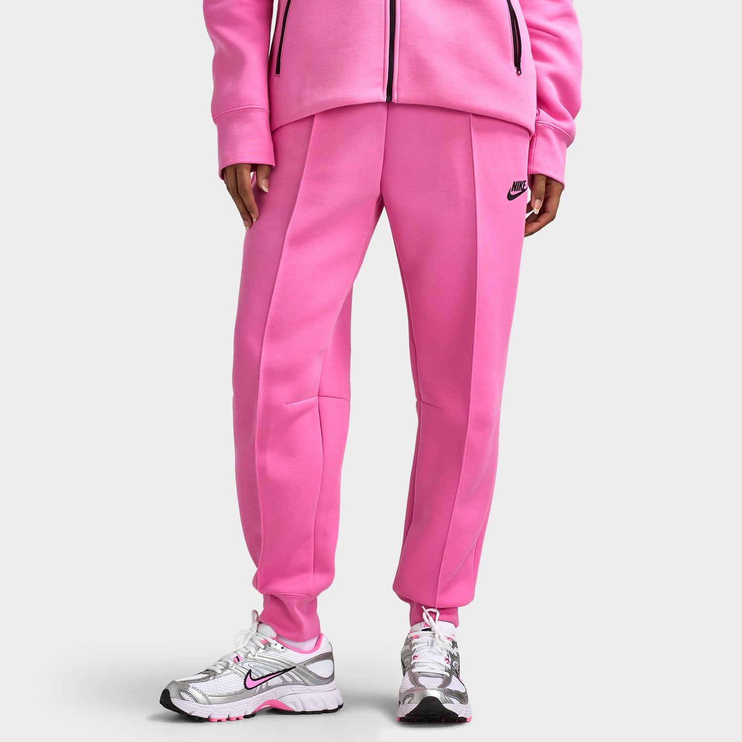 Nike Sportswear Women's Tech Fleece Mid Rise Joggers / Playful Pink