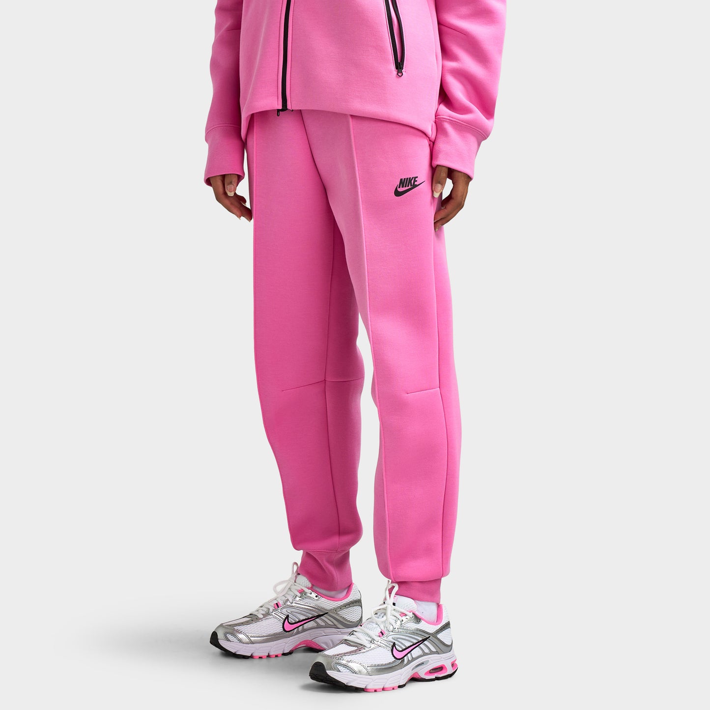 Nike Sportswear Women's Tech Fleece Mid Rise Joggers / Playful Pink