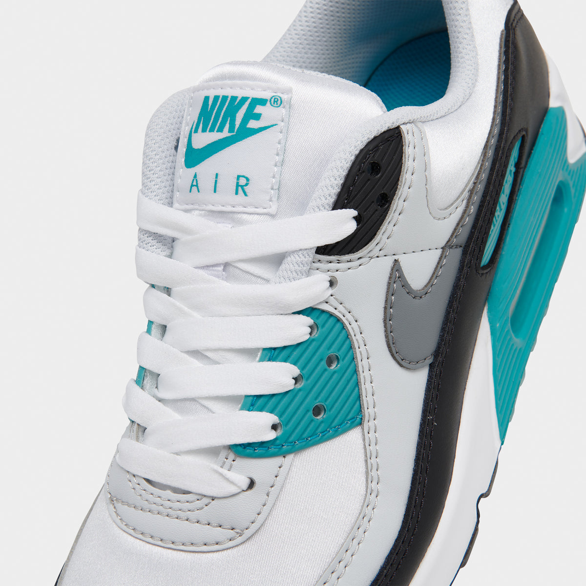 Nike Women s Air Max 90 White Cool Grey Teal Nebula