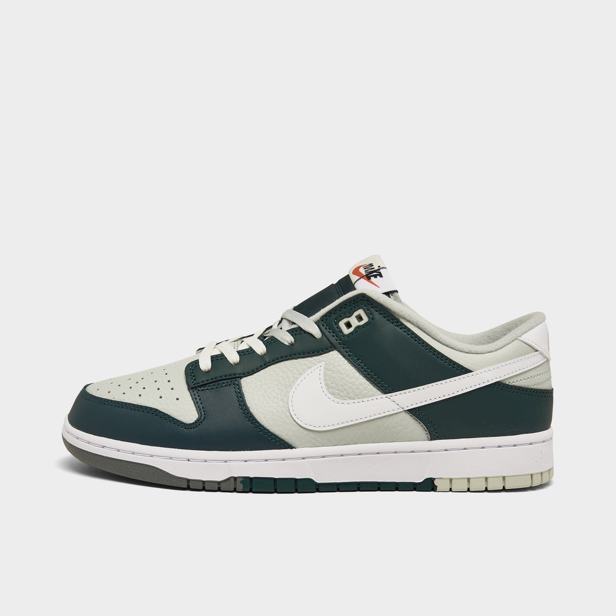 Nike Dunk Low Retro PRM Deep Jungle / White - Light Silver