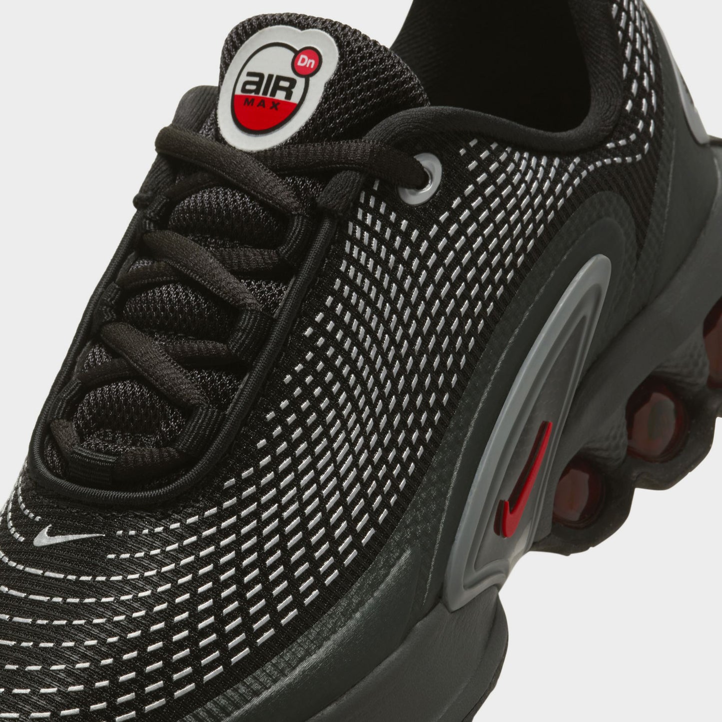 Nike Air Max DN GS Noir / Rouge Universitaire - Noir