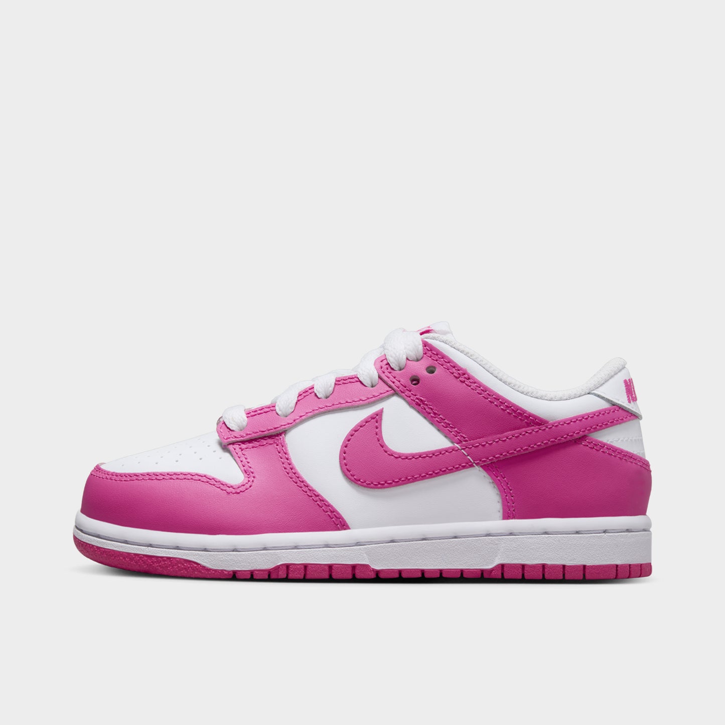 Nike Dunk Low PS Blanc / Laser Fuschia