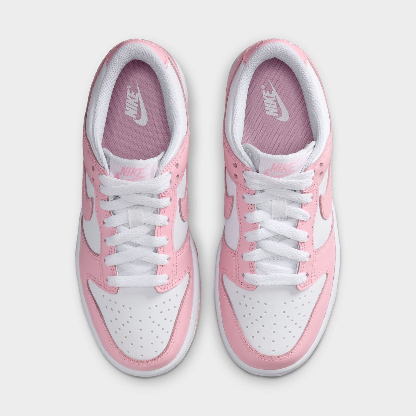Nike Dunk Low GS White / Medium Soft Pink - White