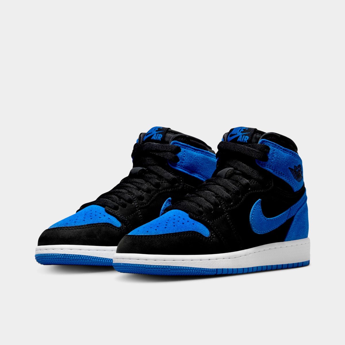 Jordan 1 high on sale blue and white