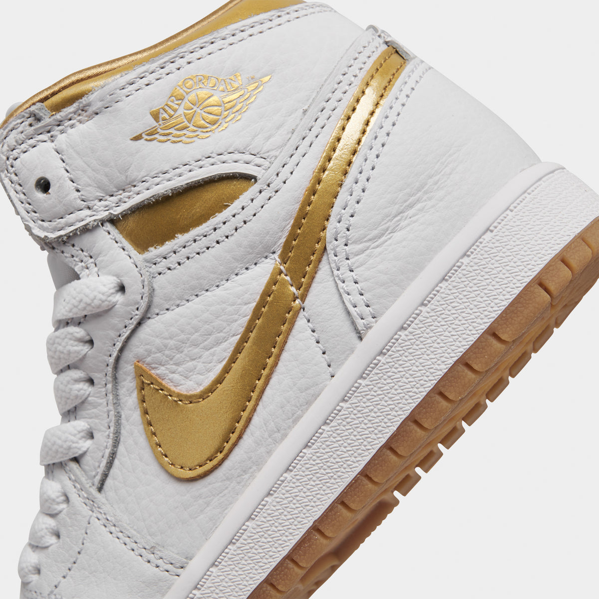 Jordan 1 Retro High OG PS White Metallic Gold Gum JD Sports