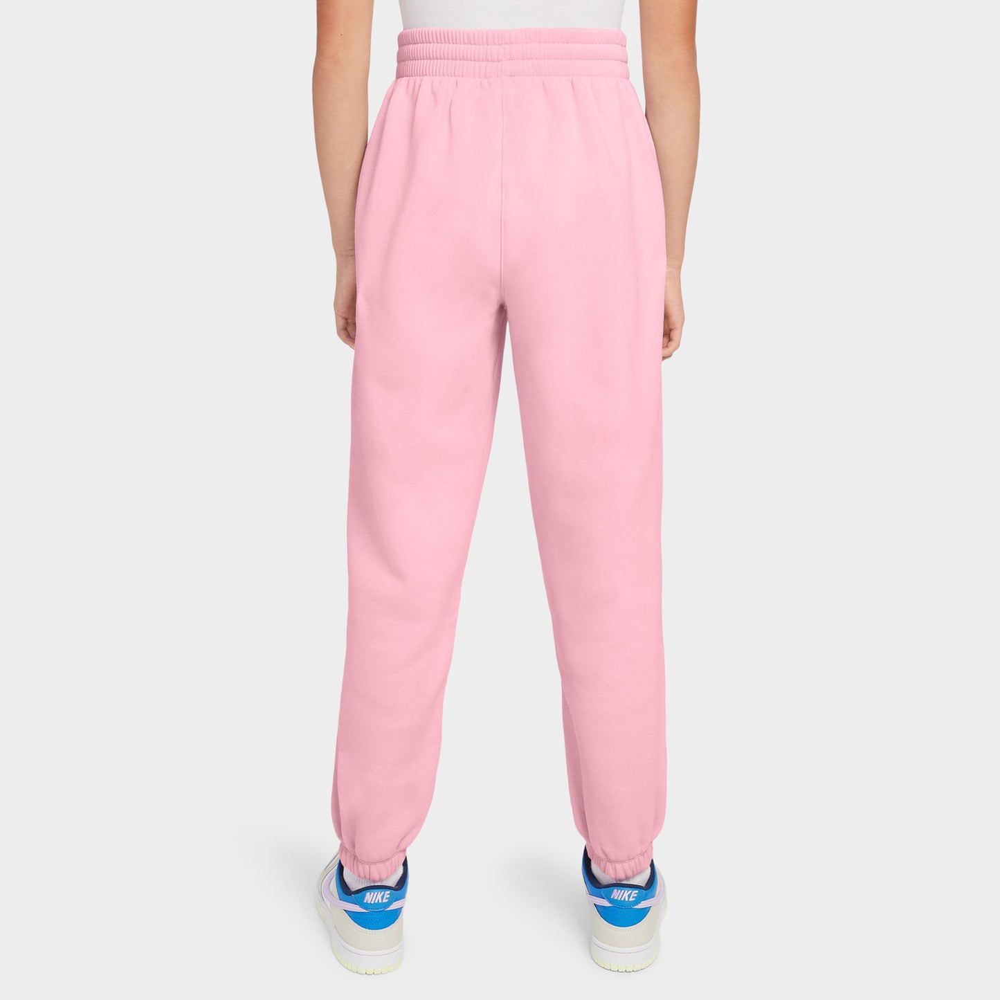 Nike Junior Girls' Club Fleece Loose Pants / Med Soft Pink