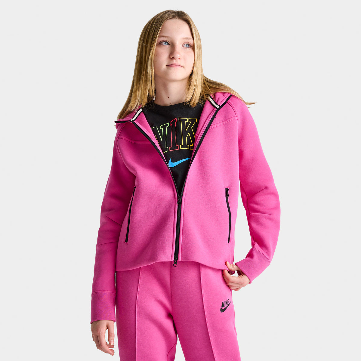 Nike hoodie junior best sale girl