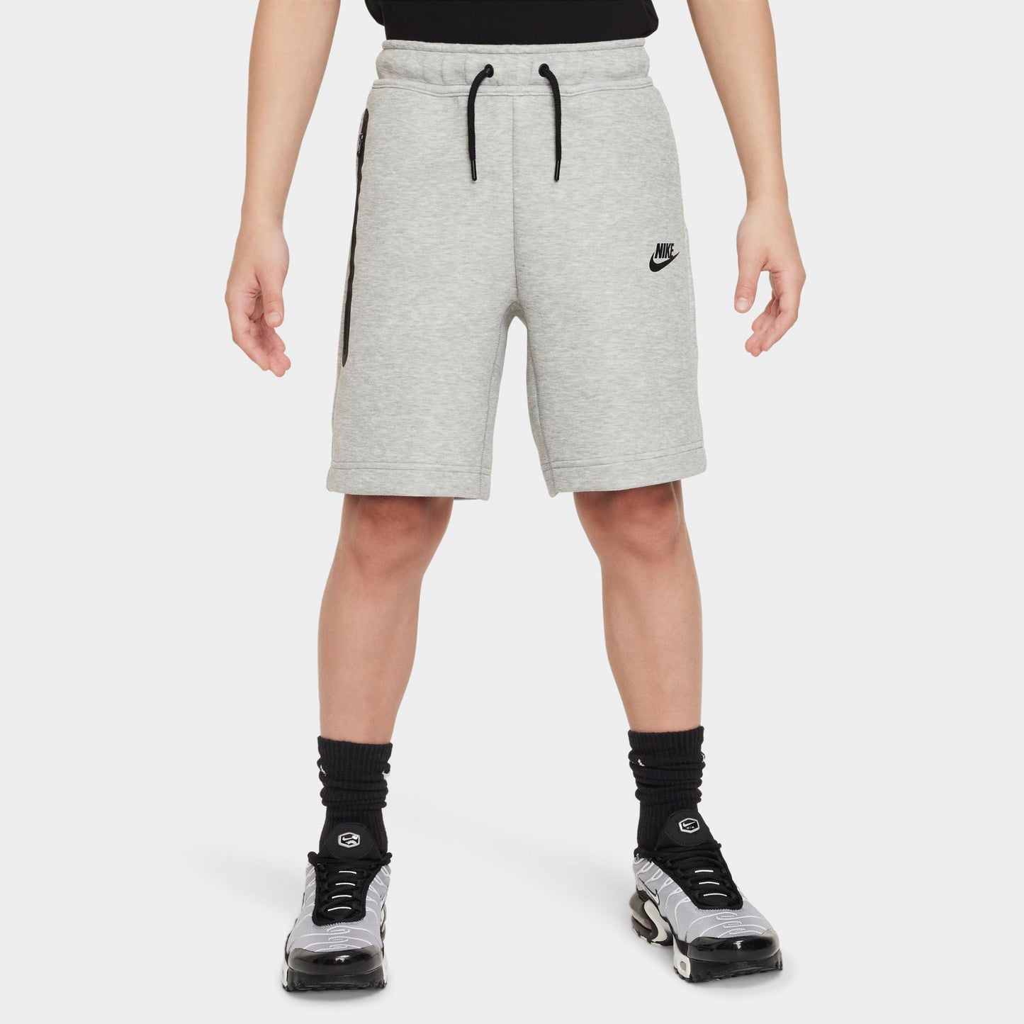 Nike Sportswear Junior Boys' Tech Fleece Shorts Dark Grey Heather / Black
