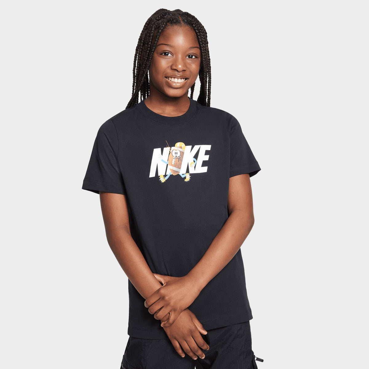 Black nike cotton t shirt cheap