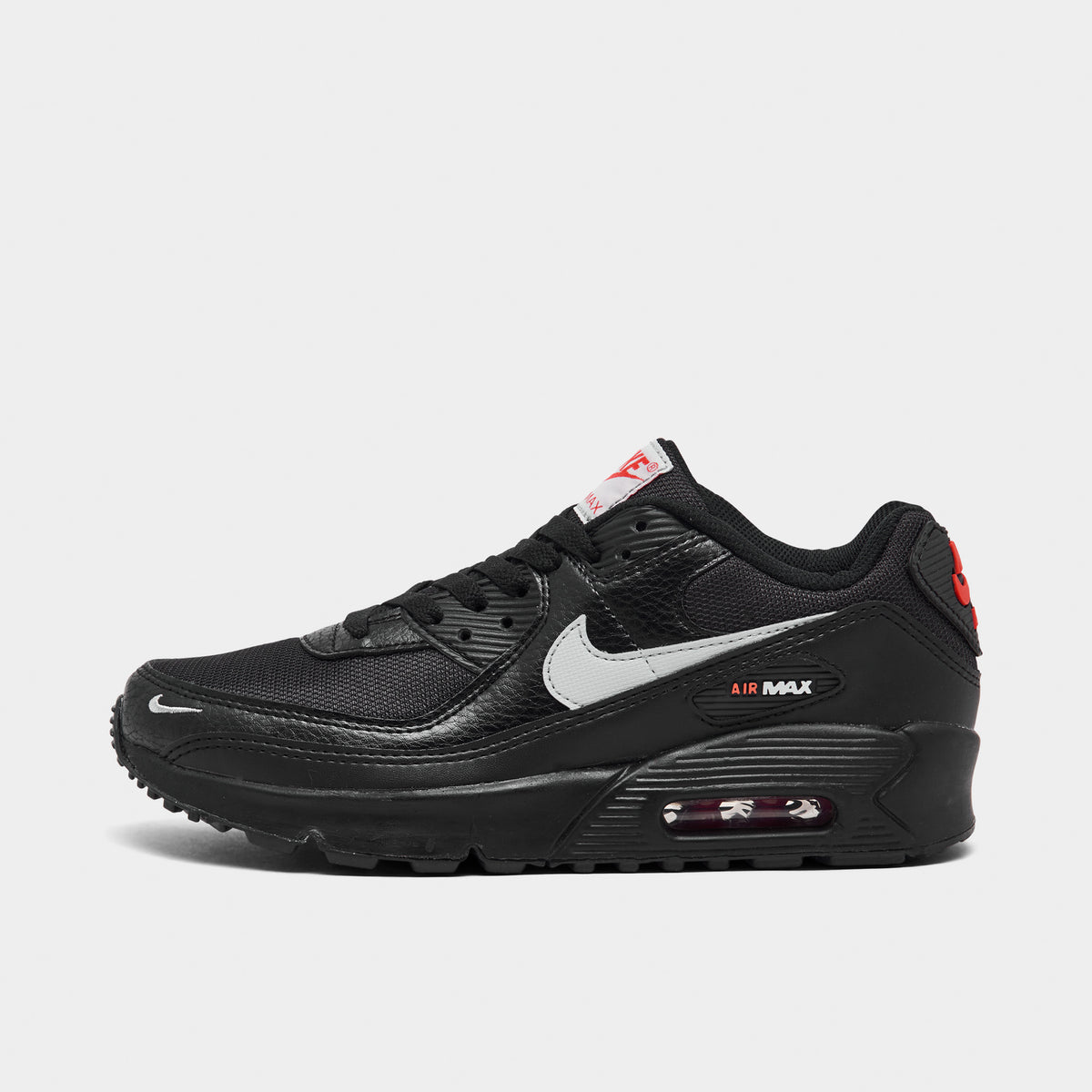 Nike Air Max 90 Next Nature GS Black Wolf Grey Crimson