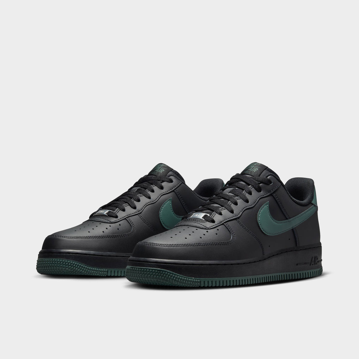 Green and black nikes store