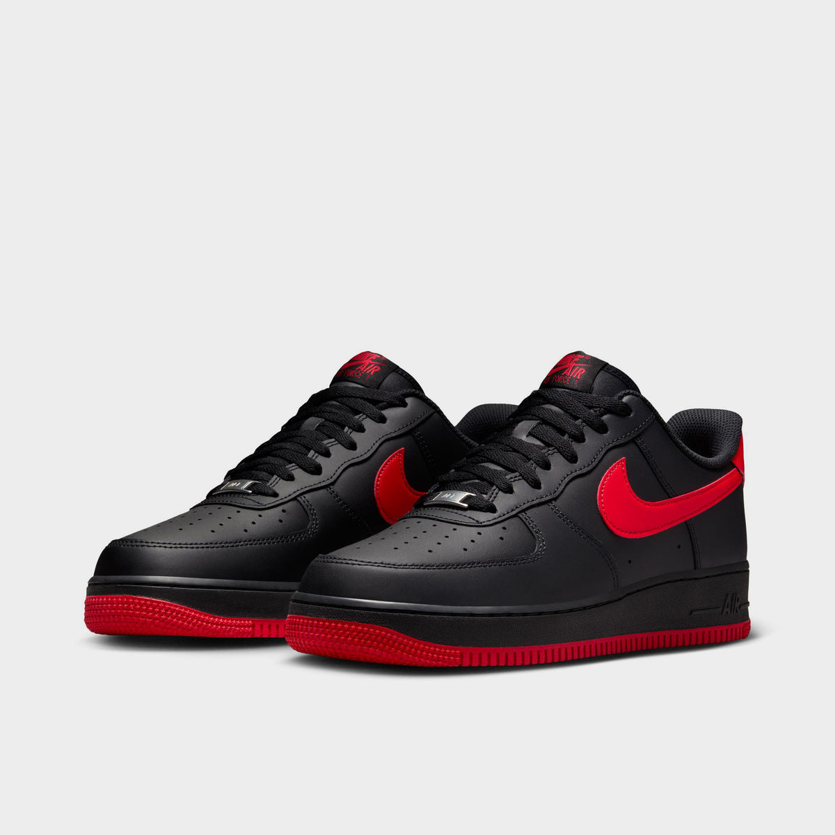Nike air force red and black high top online